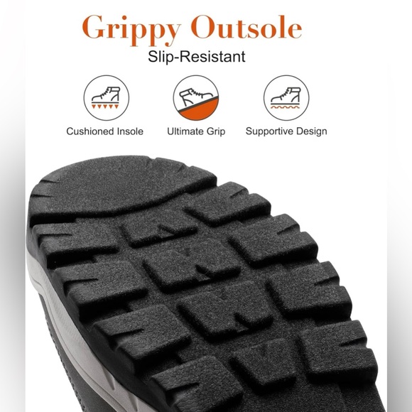 DREAM PAIRS Women's Winter Waterproof Snow  Ankle Booties Size 12 - Picture 4 of 9